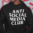 Anti Social Media Club Kapuzenpullover Lustige Geschenke