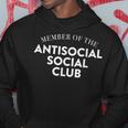 Antisocial Social Club Felpa con cappuccio Regalos divertidos