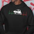 Ape Piaggio Battito Del Cuore I Car Accessori Tuning Ape Felpa con cappuccio Regalos divertidos