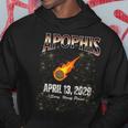 Apophis 2029 Asteroide 99942 Comet Rock Targeting Terra Felpa con cappuccio Regalos divertidos