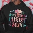 Baptized In Christ 2024 Kapuzenpullover Lustige Geschenke