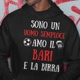 Bari Calcio Uomo Divertente Idea Regalo Tifoso Felpa con cappuccio Regalos divertidos