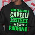 Batessimo Futuro Padrino Super Padrino Felpa con cappuccio Regalos divertidos