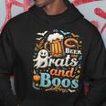Beer Brats And Boos Oktoberfest Vibe With Halloween Hoodie Personalized Gifts