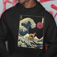 Belgian Malinois Japanese Kanagawa Wave Surf Dog Hoodie Funny Gifts