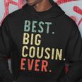Best Big Cousin Ever Family Cool intage Felpa con cappuccio Regalos divertidos