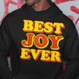 Best Joy Ever Joy Nome Divertente Felpa con cappuccio Regalos divertidos