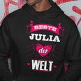 Beste Julia Der Welt Kapuzenpullover Lustige Geschenke