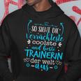 Beste Trainerin Der Welt Trainer Kapuzenpullover Lustige Geschenke