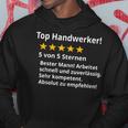 Bester Handwerker Best Handsman Kapuzenpullover Lustige Geschenke