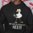 Bevor Du Fragst Nee Seagulls Kein Bock Lust Kapuzenpullover Lustige Geschenke