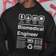 Biomedical Engineer Regali Biomedical Engineering Felpa con cappuccio Regalos divertidos
