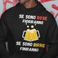 Birra Divertente Uomo Simpatica Scritte Divertenti Felpa con cappuccio Regalos divertidos