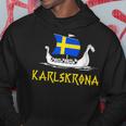 Boat Swedish Flag Swedeniking Ship Karlskrona Kapuzenpullover Lustige Geschenke