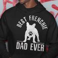 Bulldog Francese Best Frenchie Dad Ever Dog Paw Regalo Felpa con cappuccio Regalos divertidos