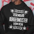 Bürgermeister Legend intage Slogan S Kapuzenpullover Lustige Geschenke