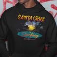 California Santa Cruz Surfing Kapuzenpullover Lustige Geschenke