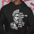 Camicia Marco Aurelio Stoico Filosofo Motivazionale Citazione Felpa con cappuccio Regalos divertidos