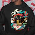 Cat Ramen Noodle Japanese Anime Kawaii Cat Hoodie Personalized Gifts
