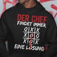 Chef Finding Immer Eine Lösung Chef Kapuzenpullover Lustige Geschenke