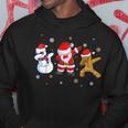 Christmas Dab Dabbing Bonhomme De Neige Du Père Noël Sweat à capuche Cadeaux drôles