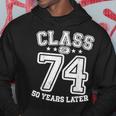 Class 74 50Th High School Alumni 50 Yrs 1974 College Reunion Hoodie Personalized Gifts