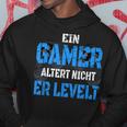 Console Player Ein Gamer Alter Nicht Er Levelt Kapuzenpullover Lustige Geschenke