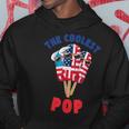 The Coolest Pops Patriotic Rosso Bianco E Blu Felpa con cappuccio Regalos divertidos