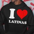 Corazón Rojo I Love Latinas Sudadera Regalos divertidos