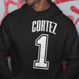 Cortez Sostenitore Numero 1 Del Più Grande Fan Felpa con cappuccio Regalos divertidos