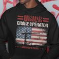 Crane Operator Union Patriotic American Flag Hoodie Unique Gifts