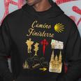 Credencial Símbolos Camino Finisterre Santiago De Compostela Sudadera Regalos divertidos