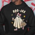 Cute Boo-Jee Ghost Halloween Boo Jee Ghost Spooky Season Hoodie Unique Gifts