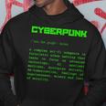 Cyberpunk Word Definition Cyberpunk Sudadera Regalos divertidos