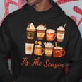 Da Hangout Tis The Season Pumpkin Spice Lovers Team Felpa con cappuccio Regalos divertidos