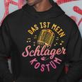 Das Ist Mein Schlager Costume Kapuzenpullover Lustige Geschenke