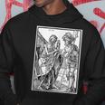 The Death And The Landsknecht By Albrecht Durer 1510 Kapuzenpullover Lustige Geschenke