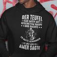 Der Devil Sah Mich Mit Gesenktem Haupt Bis Ich Amen Sagte Kapuzenpullover Lustige Geschenke