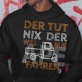 Der Tut Nix Will Nur Ape 50 Fahren I Ape Tm Saying Ape Kapuzenpullover Lustige Geschenke