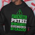 Di Calcio Divertente Allenatore Regalo Calcio Calciatore Felpa con cappuccio Regalos divertidos