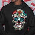 Dia De Los Muertos Decorative Mexican Head Sugar Skull Kapuzenpullover Lustige Geschenke