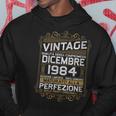 Dicembre 1984Intage Maglia 40 Compleanno Anni Uomo Donna Con Collo A Felpa con cappuccio Regalos divertidos