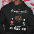 Die Wildschweine Jagd Wildboar Deer Outfit For Hunter Kapuzenpullover Lustige Geschenke