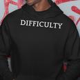 Difficoltà Abbigliamento Parola Inglese Felpa con cappuccio Regalos divertidos