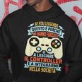 Divertente Gaming Gioco Controller Giocatoreideogiochi Felpa con cappuccio Regalos divertidos