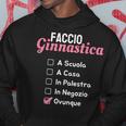 Divertente Ginnastica Ritmica Artistica Ginnastica Felpa con cappuccio Regalos divertidos