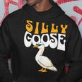 Divertente Silly Goose Untitled Goose Game Portico Goose Outfits Felpa con cappuccio Regalos divertidos