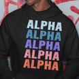 Divertido Regalo Nombre Alfa Personalizado Primer Nombre Sudadera Regalos divertidos