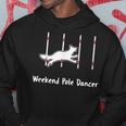 Dog AgilityWeekend Pole Dancer Felpa con cappuccio Regalos divertidos
