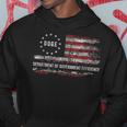Doge Department Of Government Efficiency DOGE Us Flag Hoodie Unique Gifts